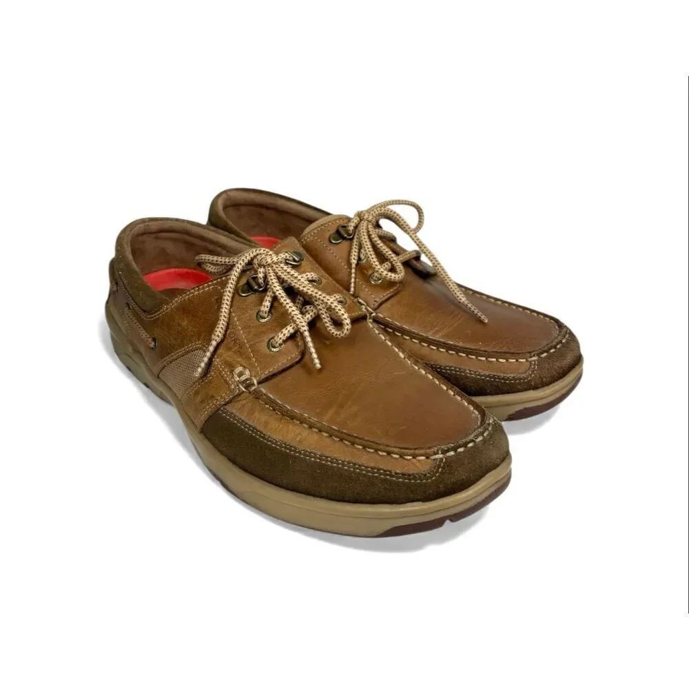 Rockport Men’s Leather Casual Walking Shoes Brown US 10.5 Style M76926